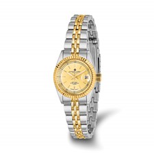 Image of Ladies Charles Hubert IP-plated 2-tone Gold-tone Dial 26mm Watch