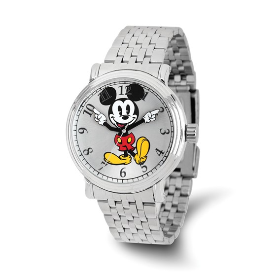 Disney Adult Size Silver-tone Dial Mickey Mouse Watch  display picture 2