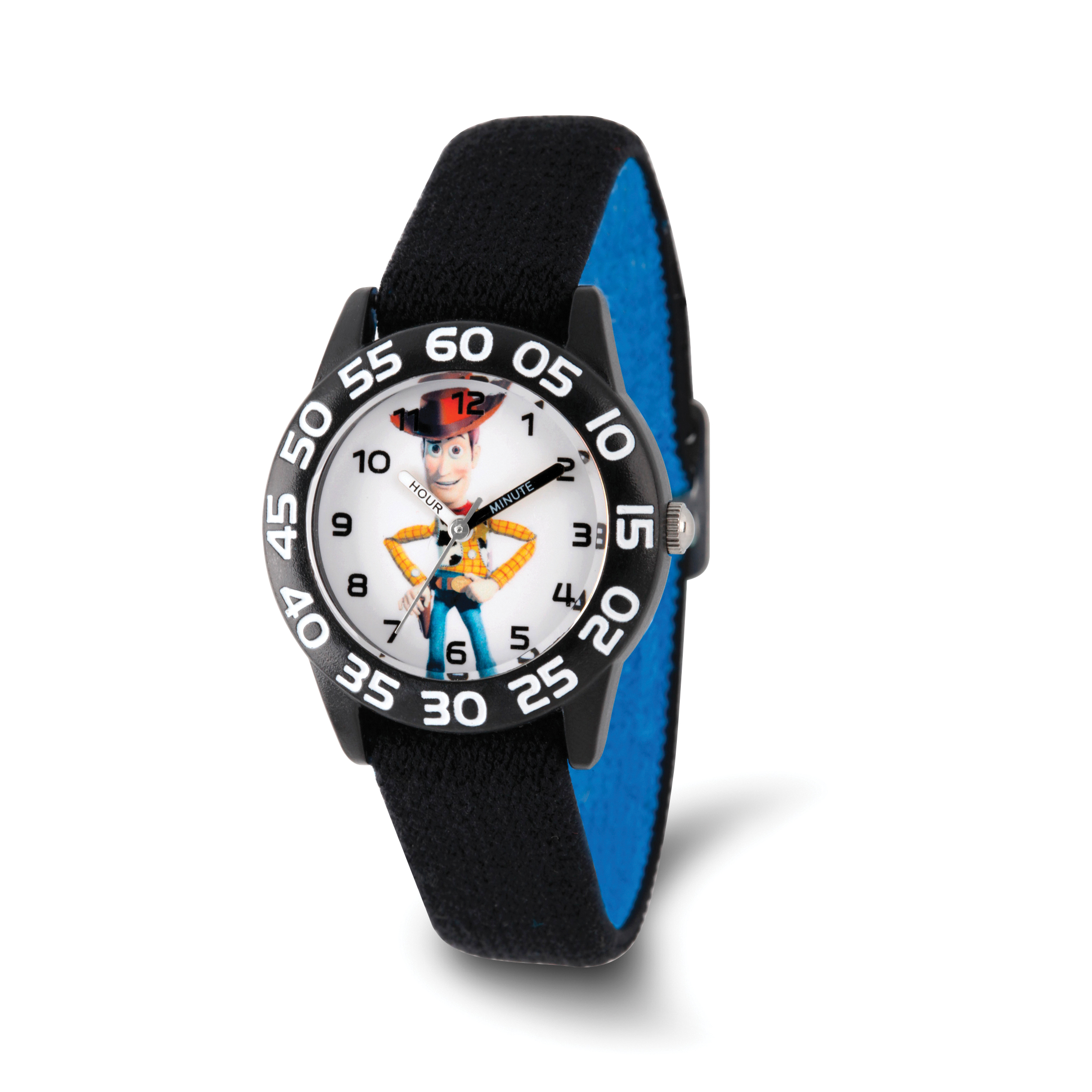 Disney Kids Toy Story Woody Acrylic Black Stretch Band Time