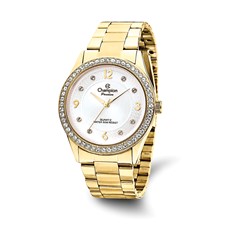 Champion Passion IP-plated White Dial Watch - Quality Gold display picture 1