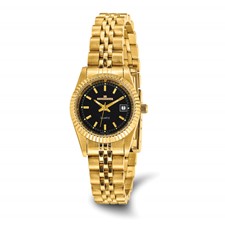 Ladies Mountroyal Stainless Steel Black Dial Watch - Quality  display picture 3