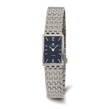 Image of Charles Hubert Ladies Titanium Black Dial Watch