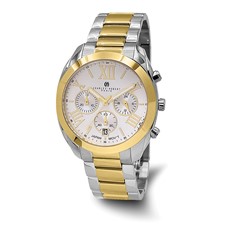 Image of Charles-Hubert Two-Tone Stainless Steel Chronograph Quartz Watch