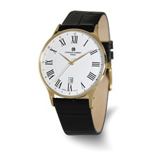 Image of Charles-Hubert Gold-Plated Stainless Steel Quartz Watch