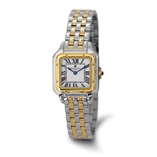 Image of Charles-Hubert Two-Tone Yellow IP-plated Stainless Steel Quartz Watch