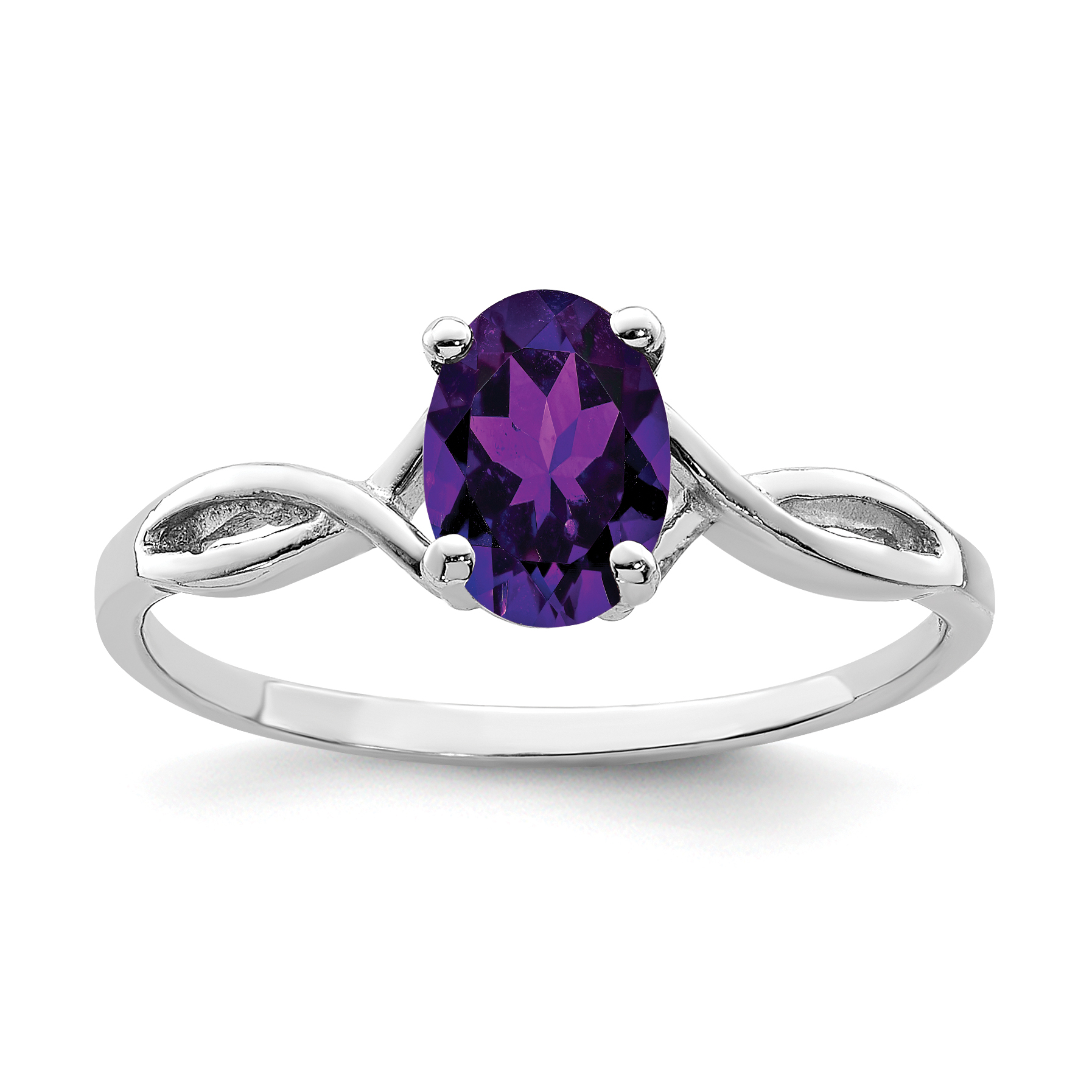 14k White Gold Polished & Satin Onyx & Diamond Mens Ring