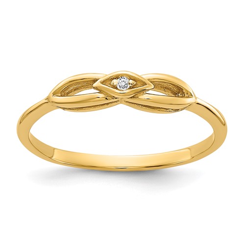 14k A Diamond ring