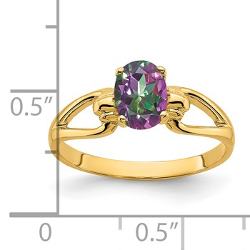 14k ring — alternate view