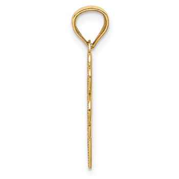 14k Four Leaf Clover Pendant — alternate view