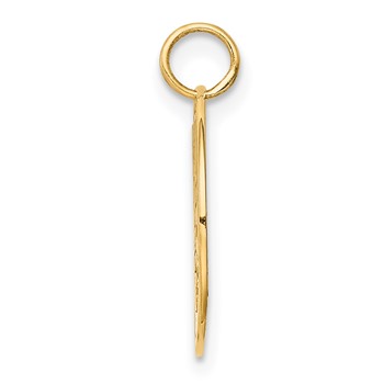 14k Round Tree Pendant — alternate view