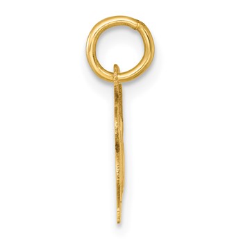 14k Polished CLASS OF 2026 Charm — alternate view