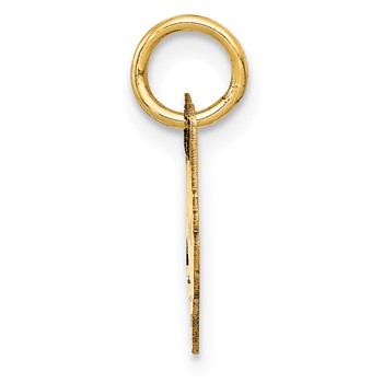 14k Fox Head Charm — alternate view