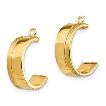 14K Dangle Earring Jacket — alternate view