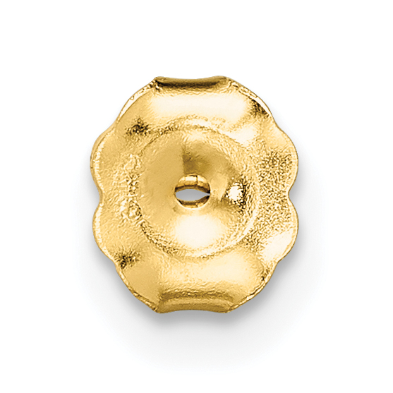 14k Single Medium Friction Earring Nut