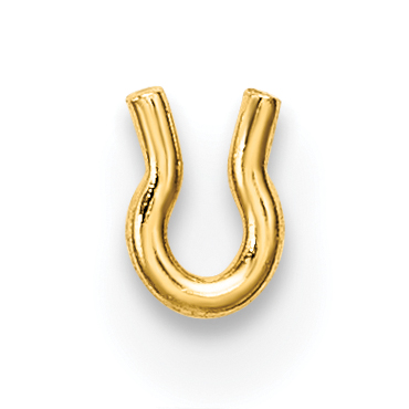 14k Single Earring Replacement Hoop Catch Component