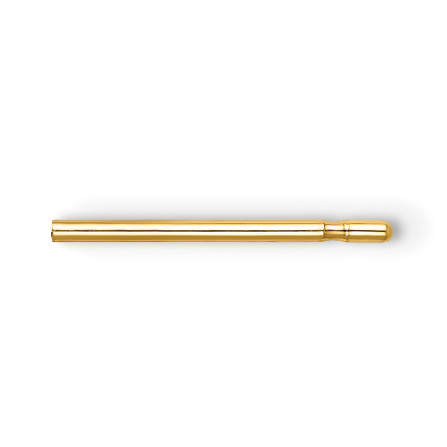 14k Single Notched Friction Earring Post