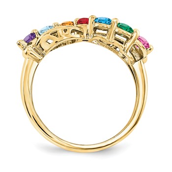 14KY VS Diamond Family Ring — alternate view